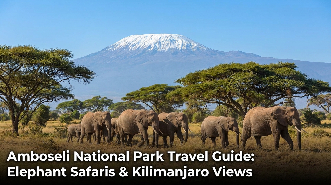 Amboseli National Park Travel Guide: Elephant Safaris & Kilimanjaro Views